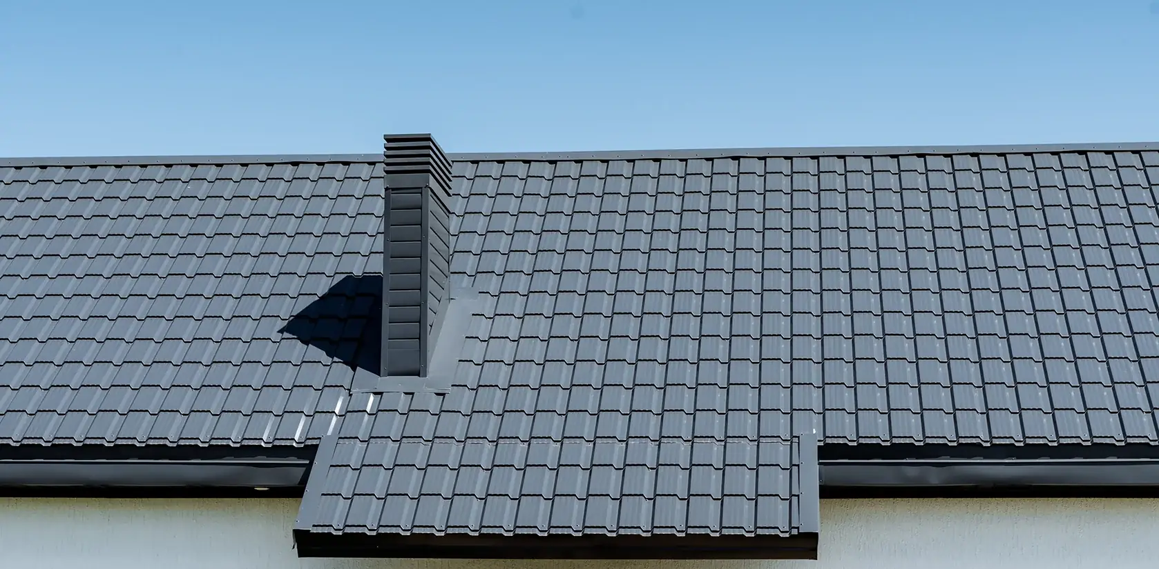 Composite synthetic shake roofing on a Northern Virginia home